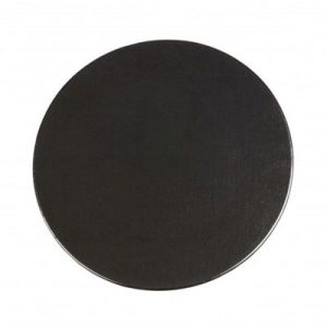 100% Chef Advance Obsidiyen Cam Sunum Tabağı, 17 cm, 3 Adet