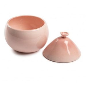 100% Chef Balon Porselen Sunum Kasesi, Kapaklı, 15x14 cm
