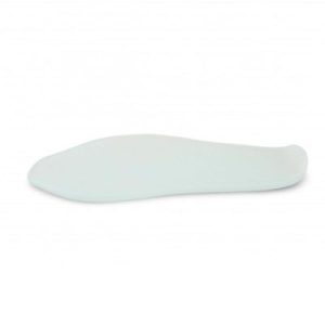 100% Chef Cadaques Cam Tabak, 14 cm, 2 Adet, Beyaz