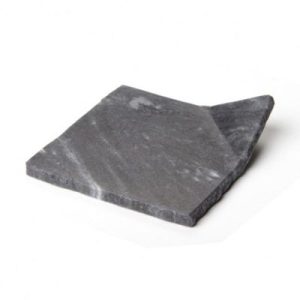 100% Chef Corner Plate Mermer Sunum Tabağı, 20x17 cm