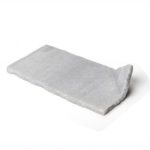 100% Chef Double Corner Plate Mermer Sunum Tabağı, 8x16 cm, 2 Adet