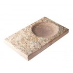 100% Chef Fountain Kuvarsit Sunum Tabağı, 19x11 cm