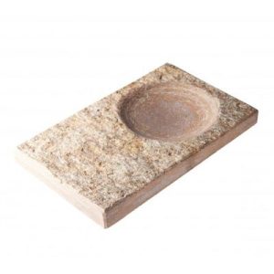 100% Chef Fountain Kuvarsit Sunum Tabağı, 19x11 cm
