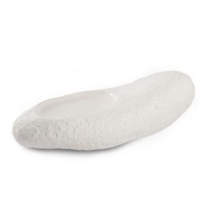 100% Chef Long Rock Porselen Sunum Tabağı, 32x15x10 cm