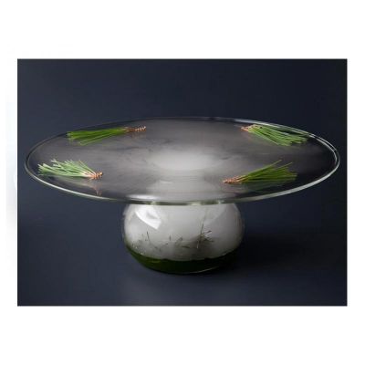100% Chef Ovni Cam Sunum Tabağı, 350 ml, 23x15 cm - Görsel 2