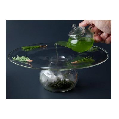 100% Chef Ovni Cam Sunum Tabağı, 350 ml, 23x15 cm - Görsel 3
