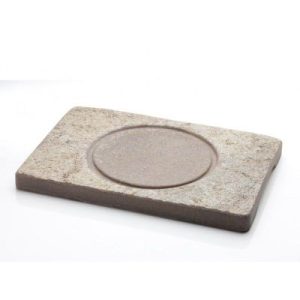 100% Chef Platform Kuvarsit Sunum Tabağı, 25x18 cm