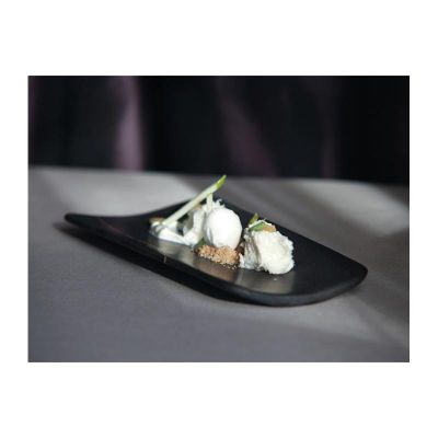 100% Chef Roman Mermer Servis Tabağı, 13x27 cm - Görsel 2