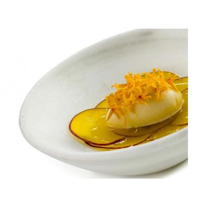 100% Chef Rustik Mermer Sunum Kasesi, 25x5 cm - Görsel 2