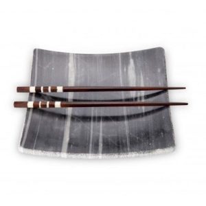 100% Chef Tokio Mermer Sunum Tabağı, 21x21 cm