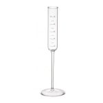 100% Chef Uzun Cam Tadım Bardağı, Ölçekli, 60 ml, 2 Adet