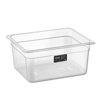 Bora Plastik GN 1/2-150 mm Polikarbon Gastronorm Küvet, 9 L