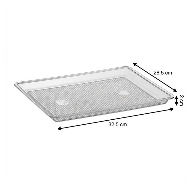 Bora Plastik Polikarbon Teşhir Tepsisi, GN 1/2 26.5x32.5 cm - Görsel 2
