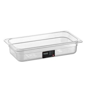 Bora Plastik GN 1/3-65 mm Polikarbon Gastronorm Küvet, 2 L