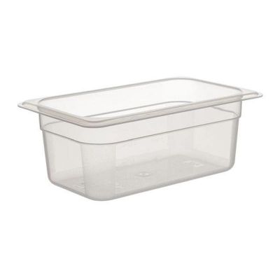 Bora Plastik GN 1/4-100 mm Polipropilen Gastronorm Küvet, 2 L