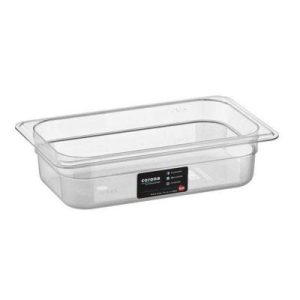 Bora Plastik GN 1/4-65 mm Polikarbon Gastronorm Küvet, 1.5 L