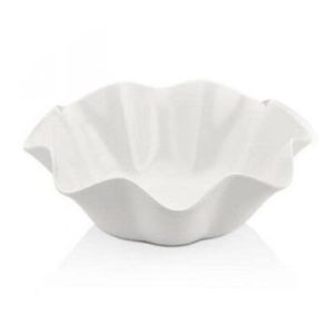 Külsan Thermoset Roza Kase, 20 cm, 750 ml, Beyaz
