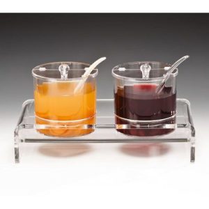 Zicco ZCP-201 Polikarbon 2'li Sosluk Reçellik Standı, 19.5x38x19 cm