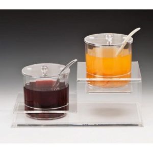 Zicco ZCP-196 Polikarbon Sosluk Reçellik Standı, 2'li, 40x22.5x25 cm