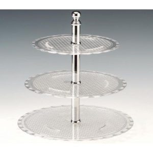 Zicco ZCP-713 Polikarbon Teşhir Standı, 31 cm, Şeffaf