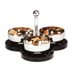 Zicco ZKC-07 Akrilik Standlı Çerezlik, 3'lü