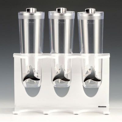 Zicco ZCP-724 Standlı Cornflakes Aleti, 3'lü, 40x17x44 cm, Beyaz