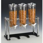 Zicco ZCP-774 Standlı Cornflakes Aleti, 3'lü, 44x17x43 cm, Siyah