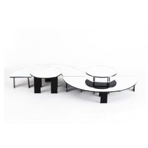 Zicco ZCP-397 S Model Ayna Teşhir Standı, 4 Parça, 60x30x10 cm