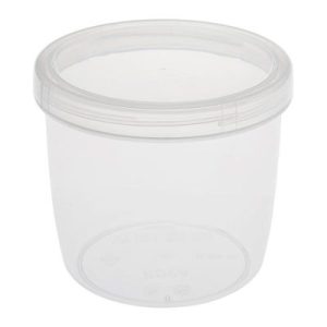 Bora Plastik Vidalı Saklama Kabı, Vidalı, No: 5, 600 ml