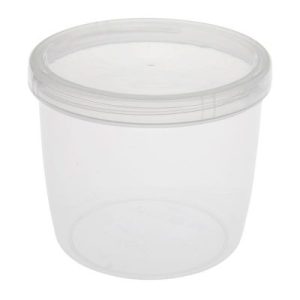 Bora Plastik Vidalı Saklama Kabı, No: 8, 890 ml