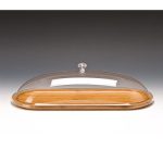 Zicco ZCP-577 Ahşap Altlı Akrilik Kapaklı Fanus, 48x19x13 cm
