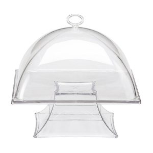 Zicco ZCP-636 Polikarbon Fanus, 29x29x24 cm, Şeffaf