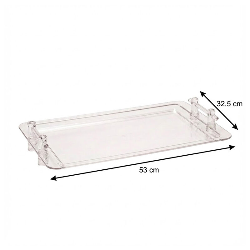 Zicco ZCP-604 Polikarbon Teşhir Tepsisi, 32.5x53 cm - Görsel 2