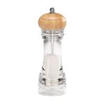 Zicco P-22807 Akrilik Tuz ve Karabiber Değirmeni, 19 cm