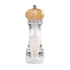 Zicco P-22807 Akrilik Tuz ve Karabiber Değirmeni, 19 cm