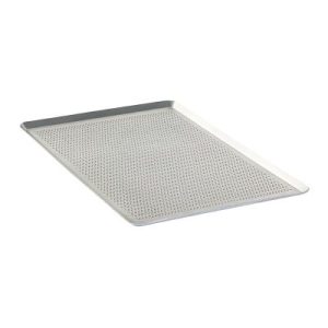 Almetal Alüminyum Delikli İtalyan Açılı Tava, 2 mm, 33x46 cm