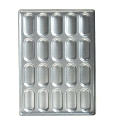 Almetal Alüminize Kaplamalı Sandviç Ekmeği Tavası, 15 Gözlü, 12 mm, 50x74 cm