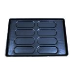 Almetal Kaplamalı Alüminyum Sandviç Ekmeği Tavası, 8 Gözlü, 80 gr Hamur, 40x60 cm