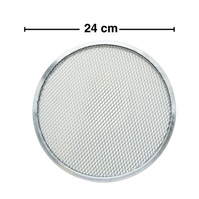 Almetal Alüminyum Yuvarlak Pizza Screen, 24 cm - Görsel 2