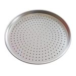 Almetal Standart Model Delikli Pizza Tavası, 28 cm