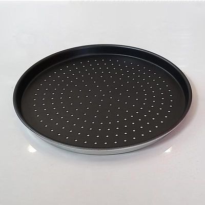 Almetal Standart Model Delikli Kaplamalı Pizza Tavası, 32 cm - Görsel 3