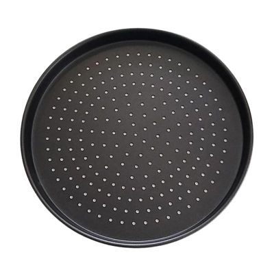 Almetal Standart Model Delikli Kaplamalı Pizza Tavası, 32 cm
