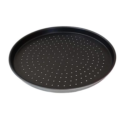 Almetal Standart Model Delikli Kaplamalı Pizza Tavası, 32 cm - Görsel 2