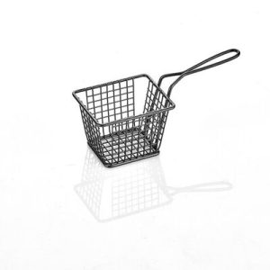 Altınbaşak Kare Mini Fritöz Sepeti, 10x8 cm