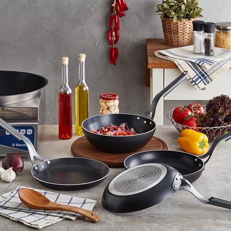 Altınbaşak Lazzetti İndüksiyon Wok Tava, 24 cm - Görsel 4