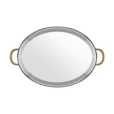 Altınbaşak Multi Metal Bakır Oval Sığ Omlet Tavası, 28x21 cm - Görsel 2