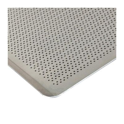Almetal İtalyan Açılı Delikli Alüminyum Tava, 2 mm, 32.5x53x1 cm - Görsel 3