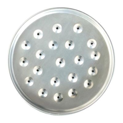 Almetal Delikli Alüminyum Pizza Tavası, 32 cm - Görsel 3