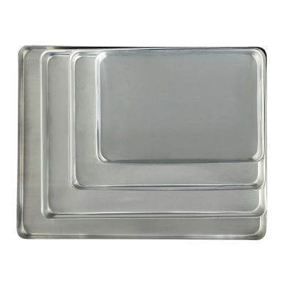 Almetal Alüminyum Pres Baskı Tepsi, 1.5 mm 40x60 cm - Görsel 2