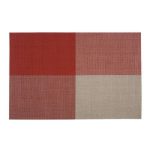 Zicco P-26 Plastik Örgülü Amerikan Servis, 30x45 cm, Kırmızı